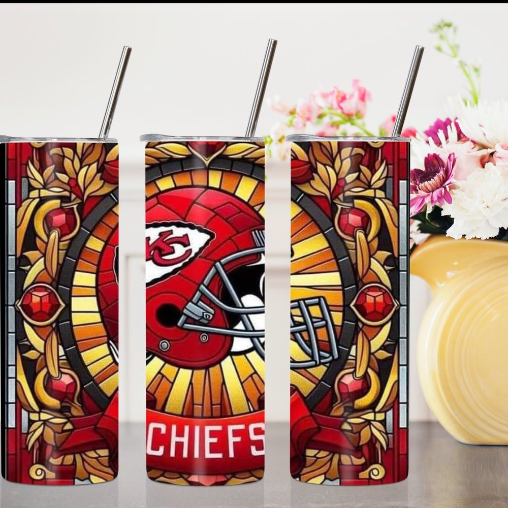chiefs tumblers, coffee mugs 20oz and mug 15oz